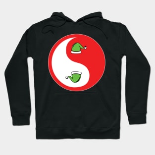 Christmas Yin-Yang 6 Hoodie